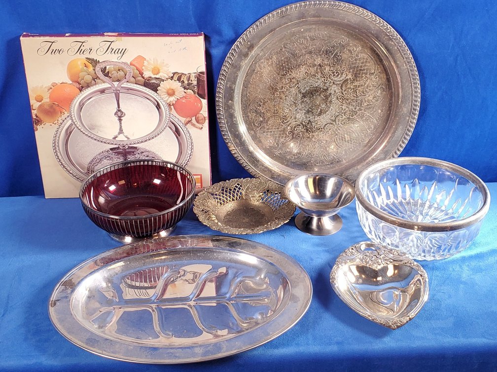 Assorted Serving Trays & Bowls (LPO)