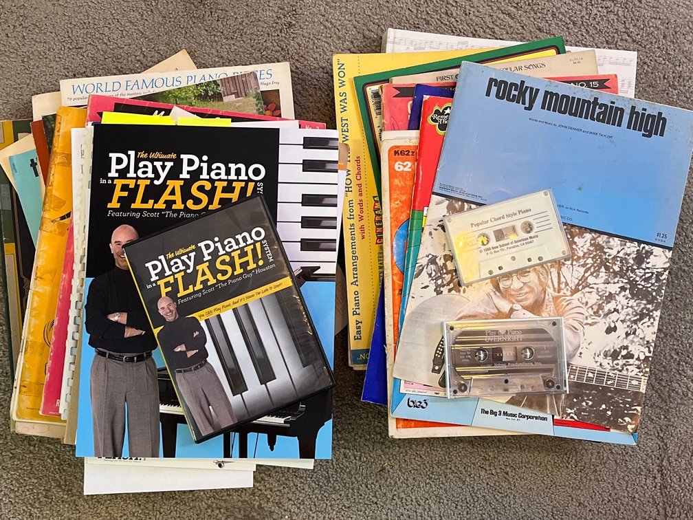 Sheet Music, Music Books & Cassettes