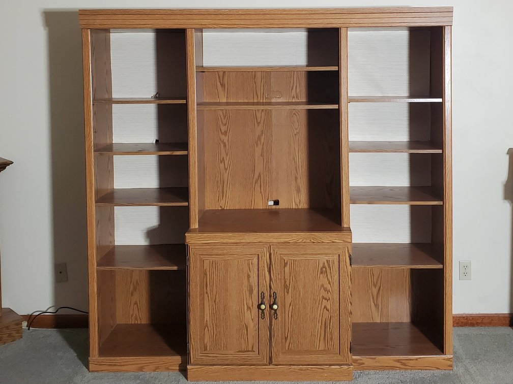 Wood Entertainment Center (LPO)