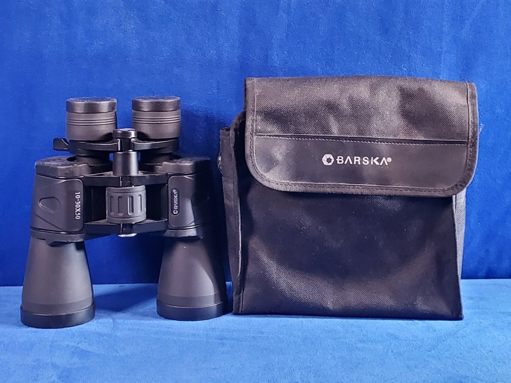 Barska 10-30x50 Level Zoom Binoculars w/Case