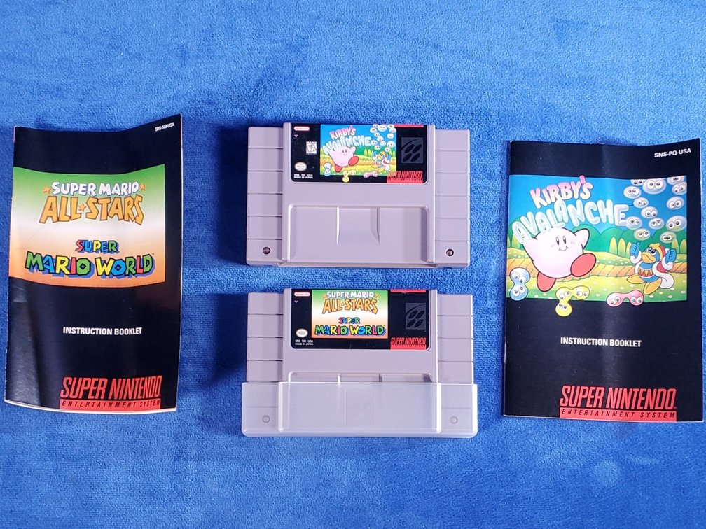 (2) Super Nintendo Games 