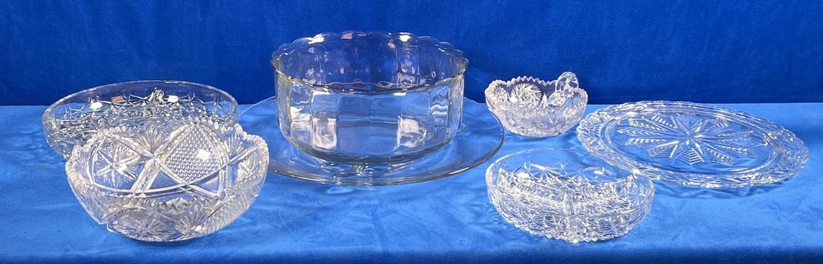 (7) Glass Serving Dishes (LPO)