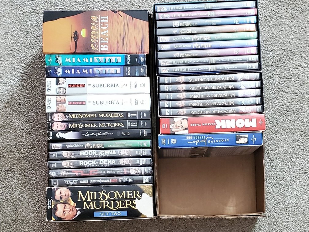 Assorted DVD's & VHS Tapes (LPO)