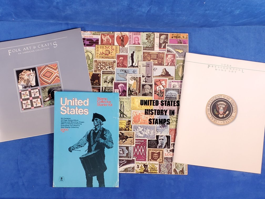 1986 Presidential Mint Stamp Set & More 