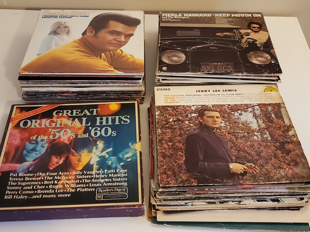 Classic Vinyl Including Country, Gospel & Christmas 