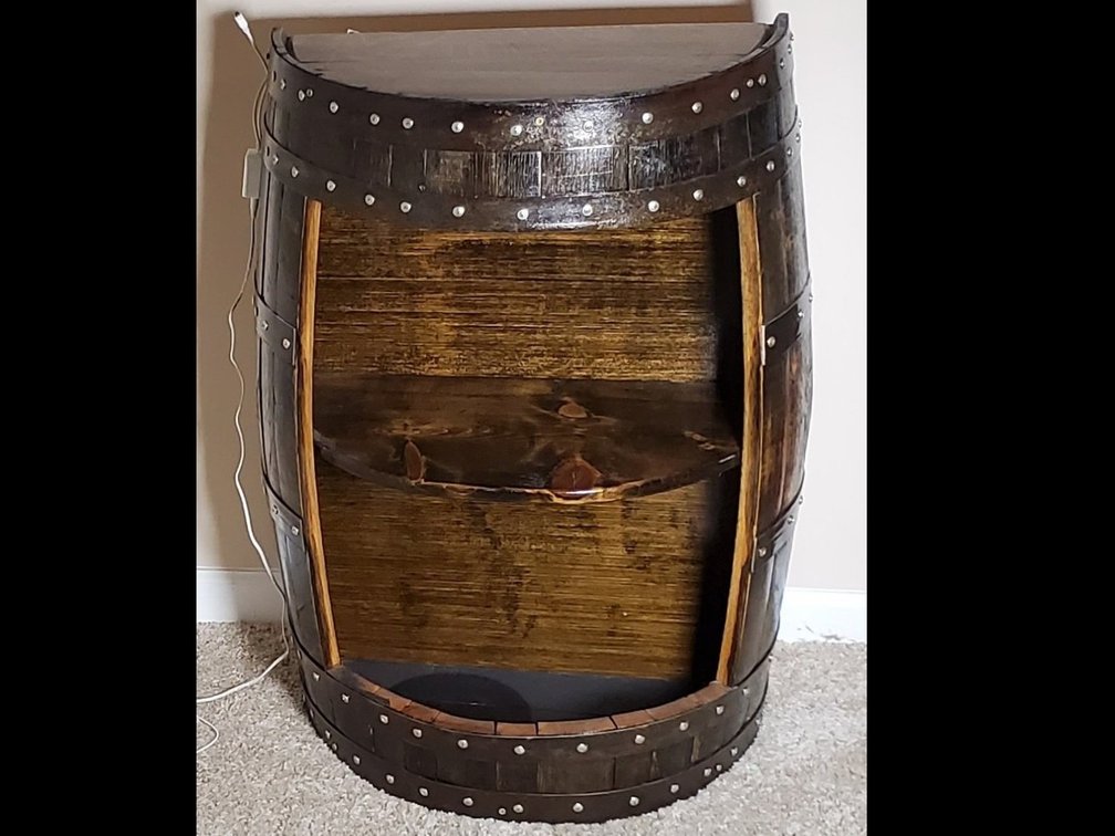 Whiskey Barrel Cabinet (LPO)