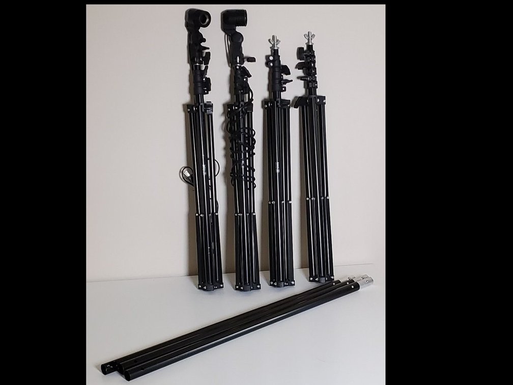 Kaezi Photography Backdrop Stand & (2) Lights (LPO)