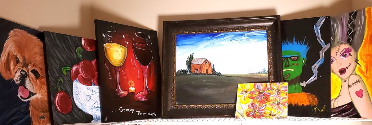 (7) Canvas Paintings (LPO)