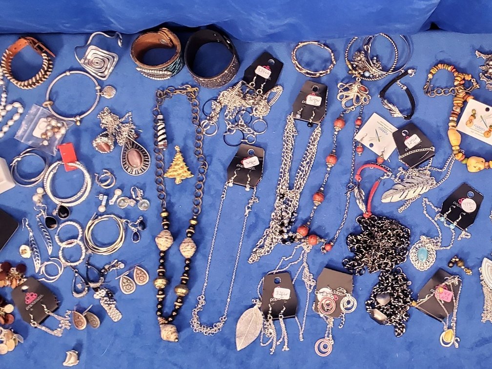Necklace Sets, Bracelets, Pierced Earrings, Pins & More