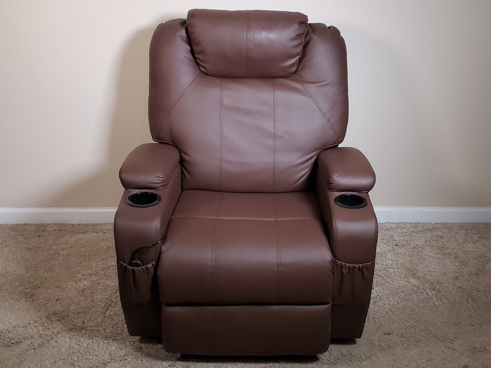 Swivel Recliner w/Massage & Heat (LPO)