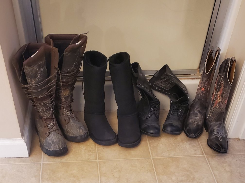 Ladies Rocky Brand Waterproof Snake Boots Size 6M, JB Dillion Western Boots Size 5 1/2B & More