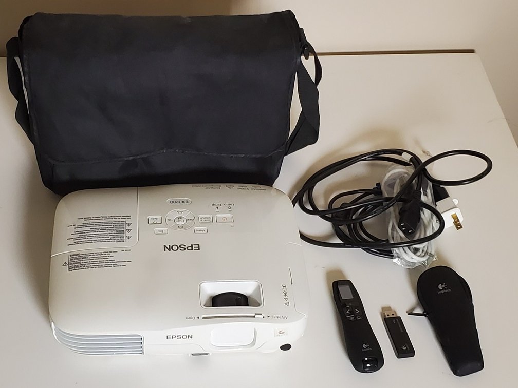 Epson Projector & Logitech Professional Presentation Remote