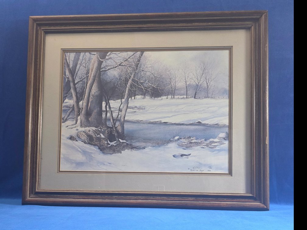 "Winter Solitude" by Burton Dye (LPO)
