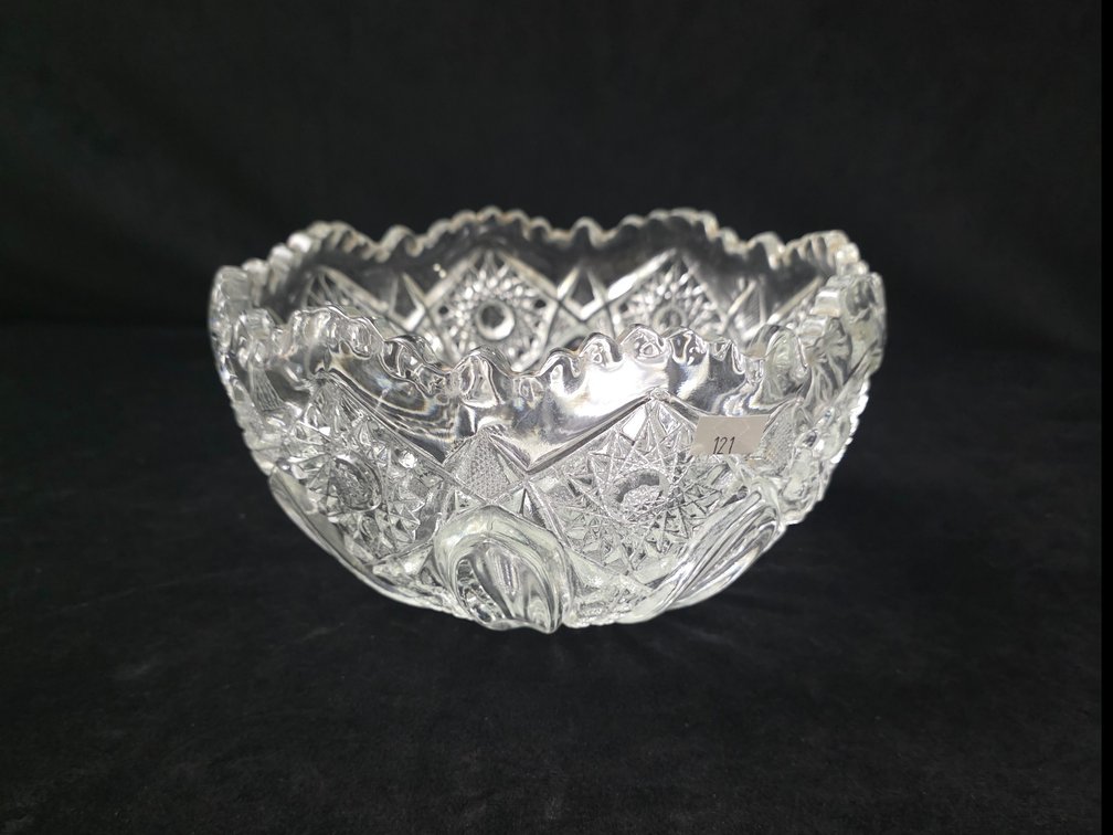 Vintage LE Smith Glass  Imperial Bowl(LPO)