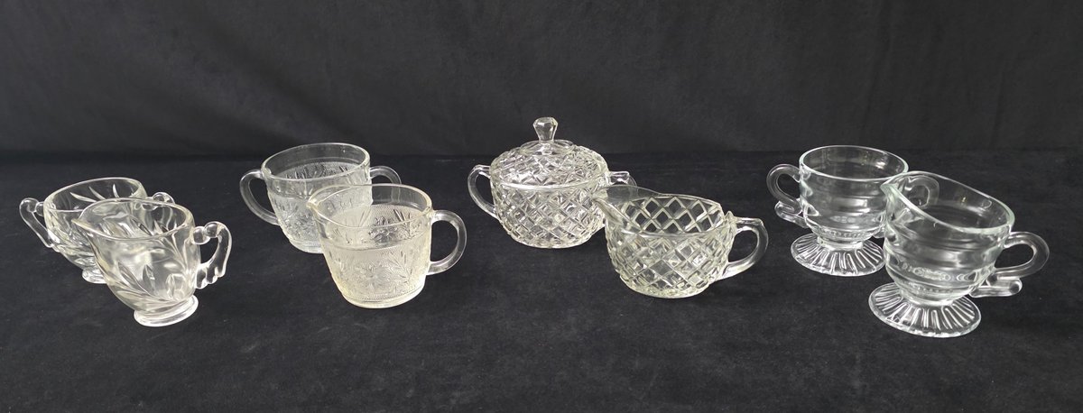 (4) Vintage Creamer & Sugar Sets (LPO)