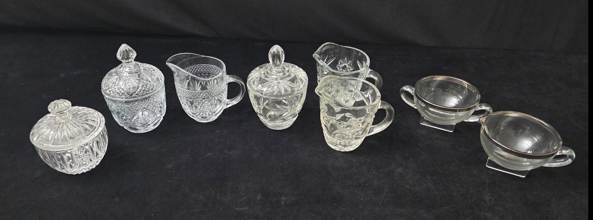 (3) Vintage Creamer & Sugar Sets and More (LPO)