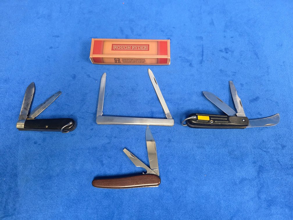 Rough Rider 5" Two-Blade Melon Tester, Vintage INOX Soligen from Germany & More