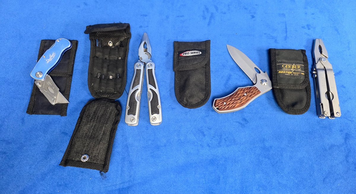 Sheffield Box Cutter, Protocol Multi-Tool, Gerber Multi-Tool & More