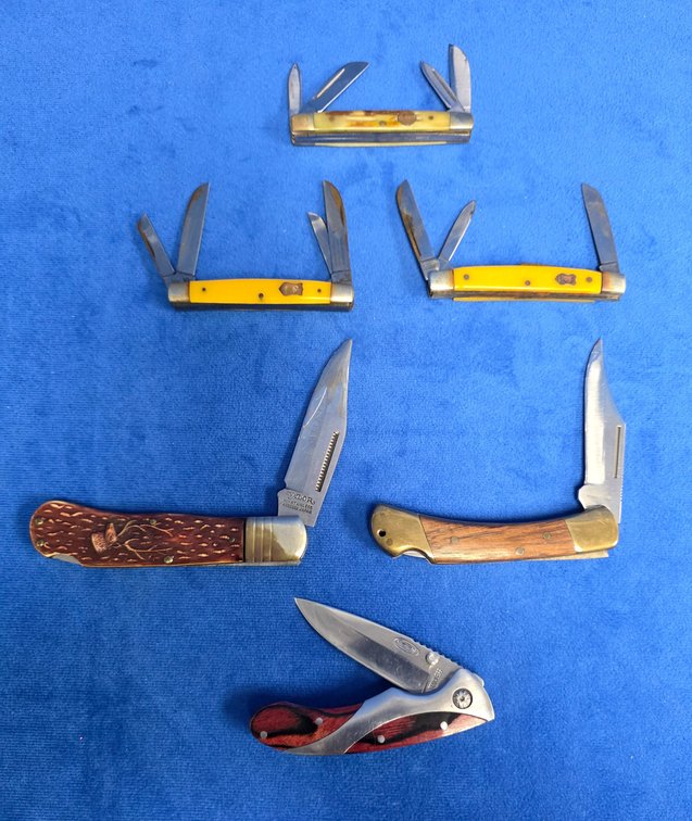 (6) Assorted Knives