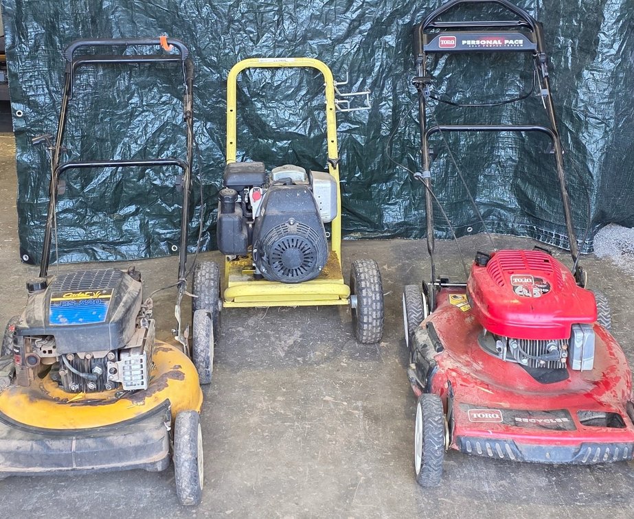 (2) Push Mowers & Power Washer (LPO)
