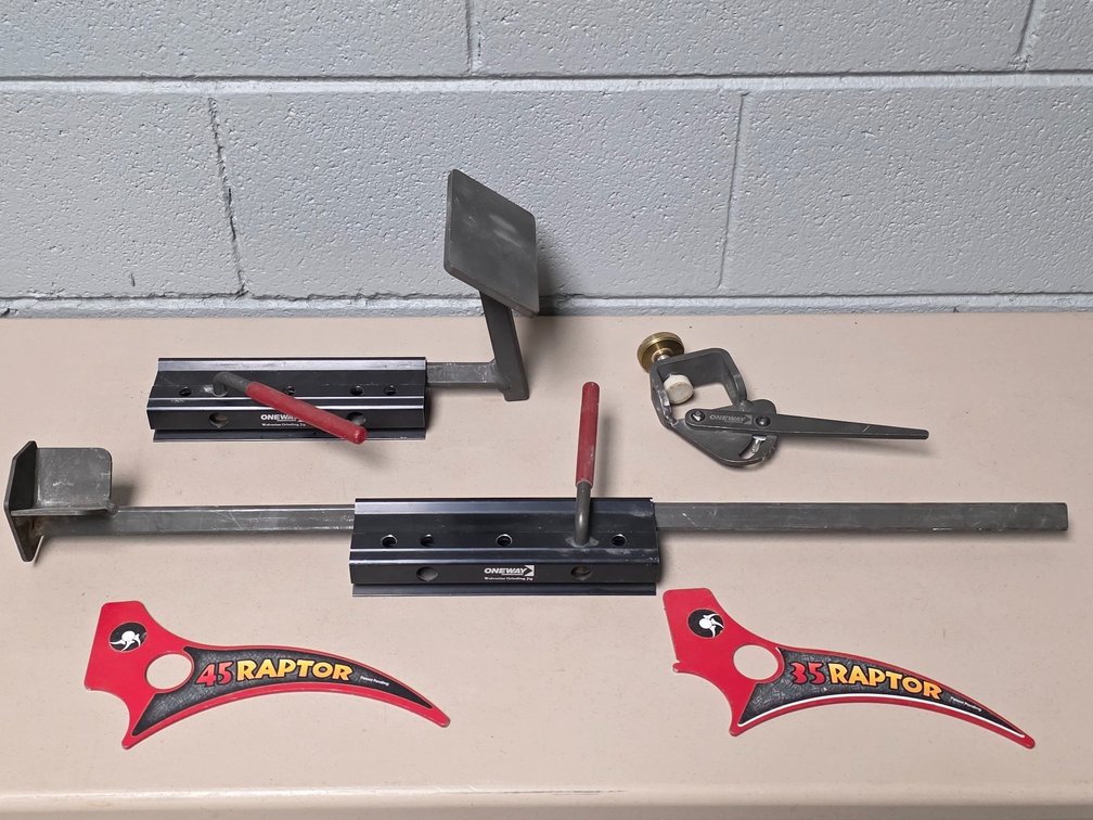 Wolverine Grinding Jig & Raptor Angle Gauges