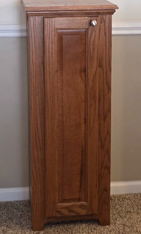 Oak Storage Cabinet (LPO)