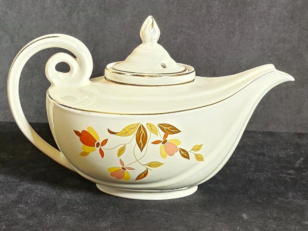 Vintage Jewel Tea Aladdin Teapot w/Infuser