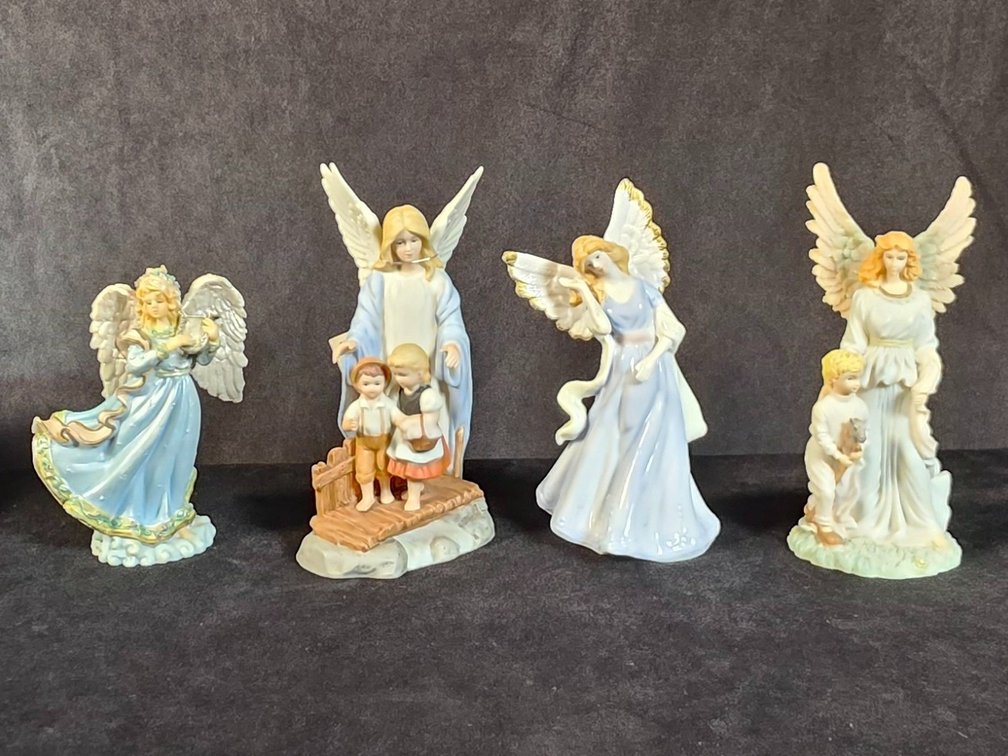 (4) Angel Figurines