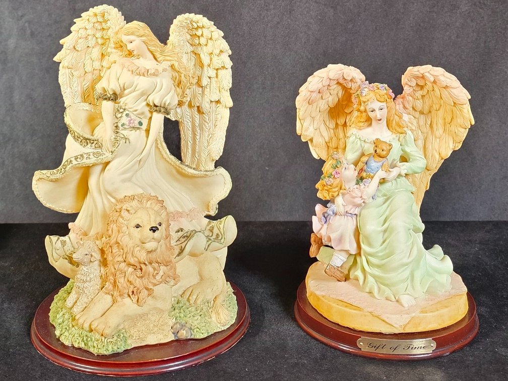 (2) Angel Figurines
