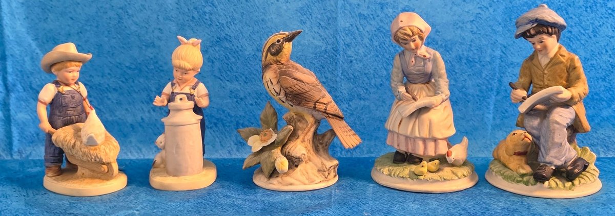(5) Porcelain Figurines