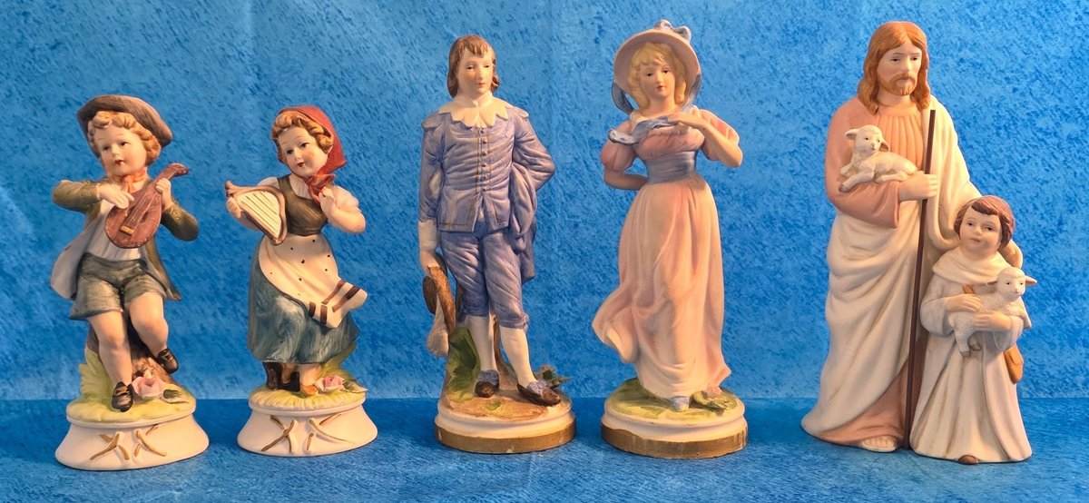 (5) Porcelain Figurines