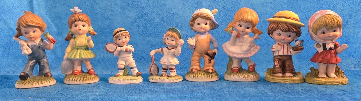 (8) Porcelain Figurines