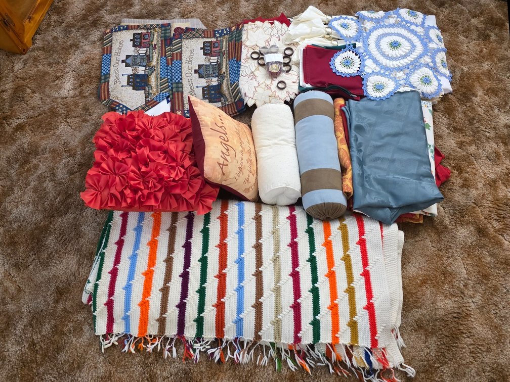 Hand-Made Afghan, Tablecloths, Placemats, Doilies, Napkins & More