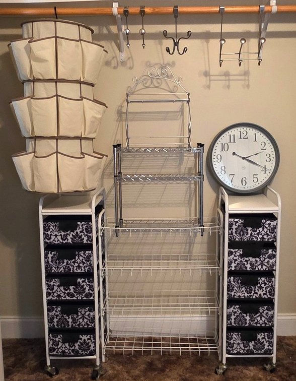 Shoe Storage Bag, Shoe Rack, Over-the-Door Hooks & More (LPO)