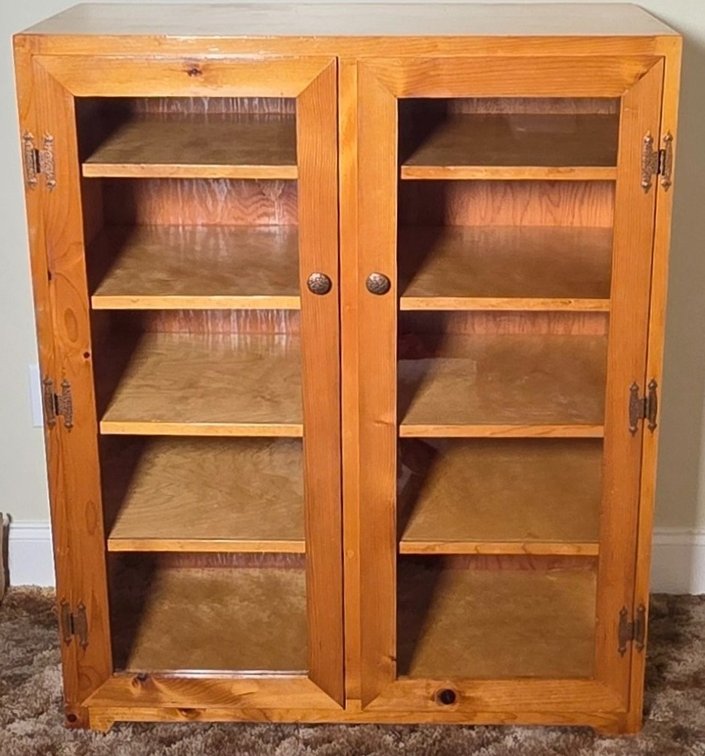 Wood Curio Cabinet (LPO)