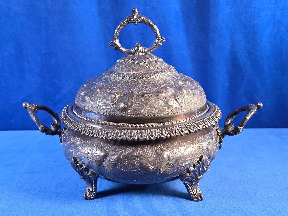 Silver Plate Soup Tureen