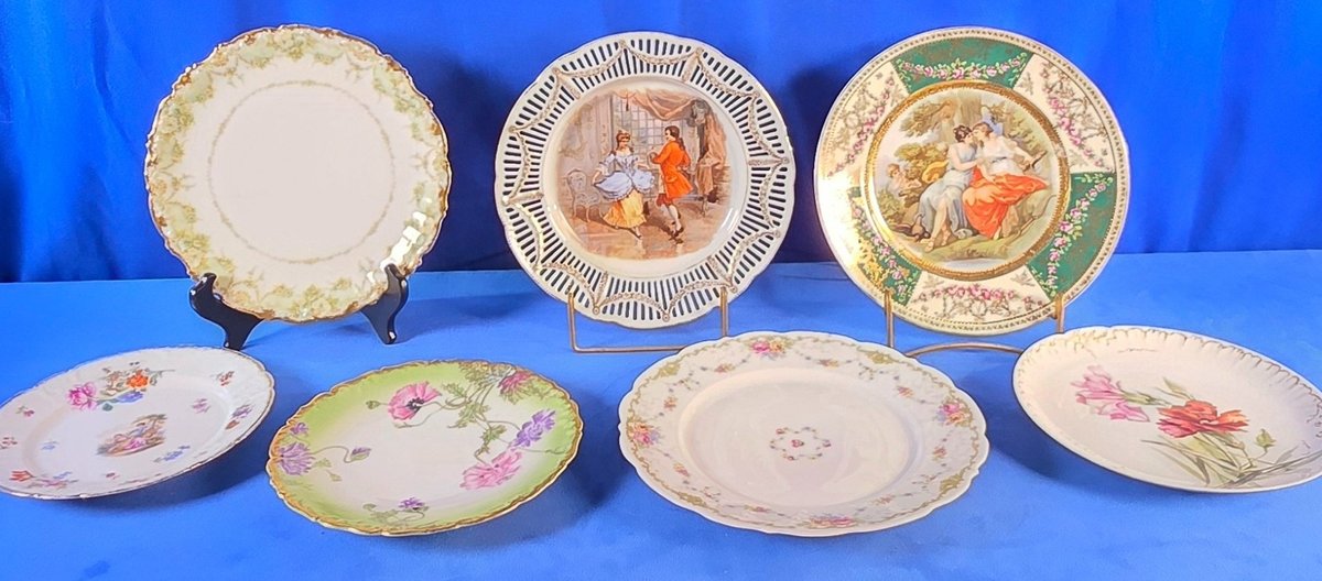 Assorted China Plates