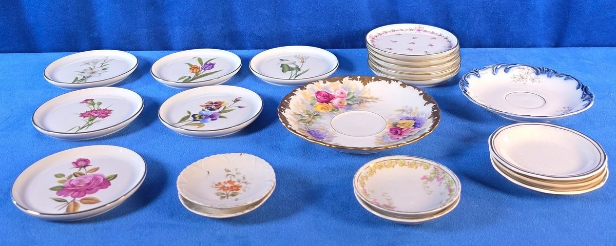 Assorted China Coasters & Saucers