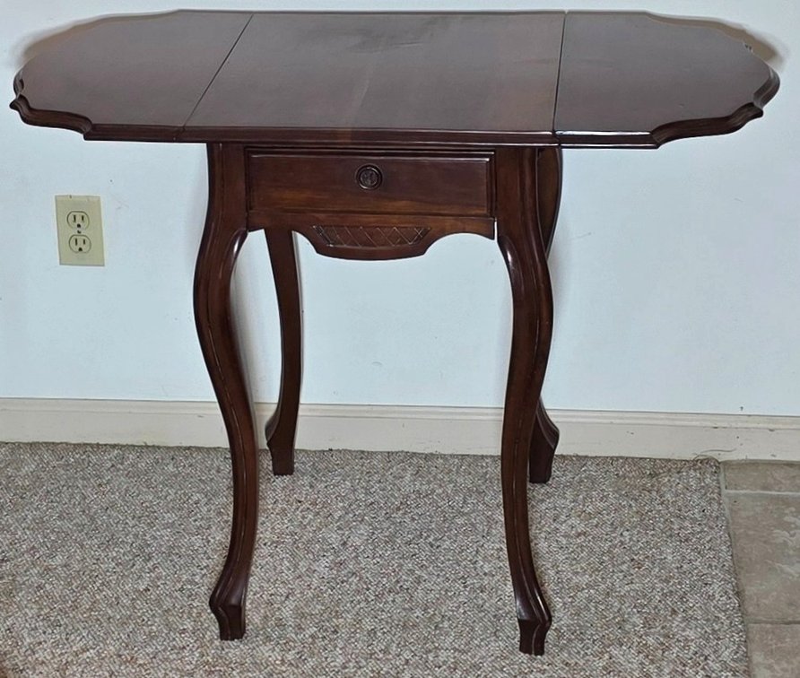 Vintage Drop Leaf Sewing Table (LPO)