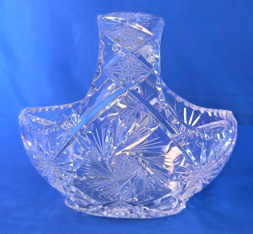 Cut Crystal Basket