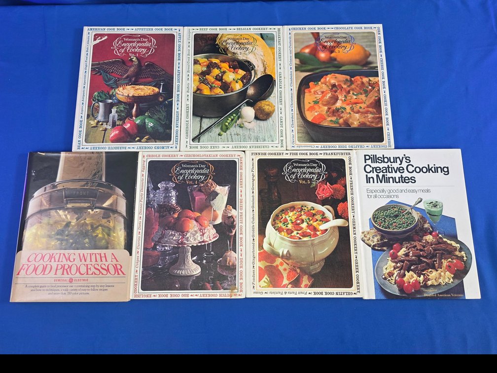 Woman's Day Cookery Encyclopedias & Vintage Cookbooks