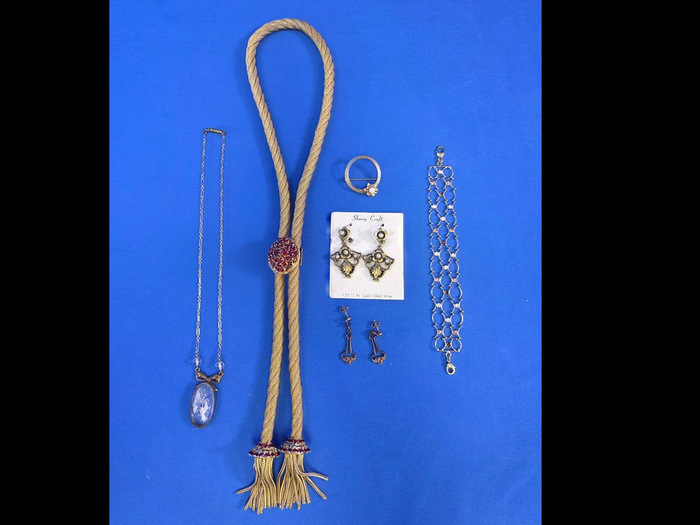 Sherry Craft Gold-Filled & Costume Jewelry Assortment