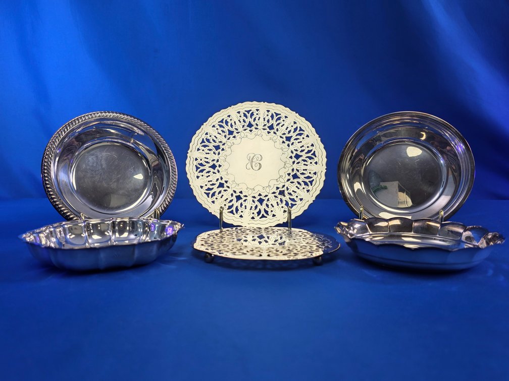 (6) Assorted Silverplate Holloware