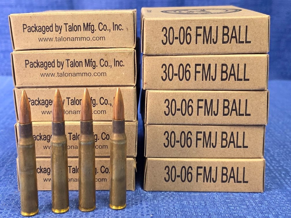 (200) rnds. of 30-06 FMJ Ball Ammunition
