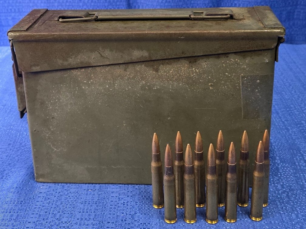 (194) rnds. of 30-06 Cartridges and Ammo Can. (LPO)