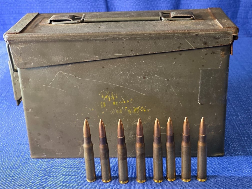 (204) rnds. of 30-06 Cartridges and Ammo Can. (LPO)
