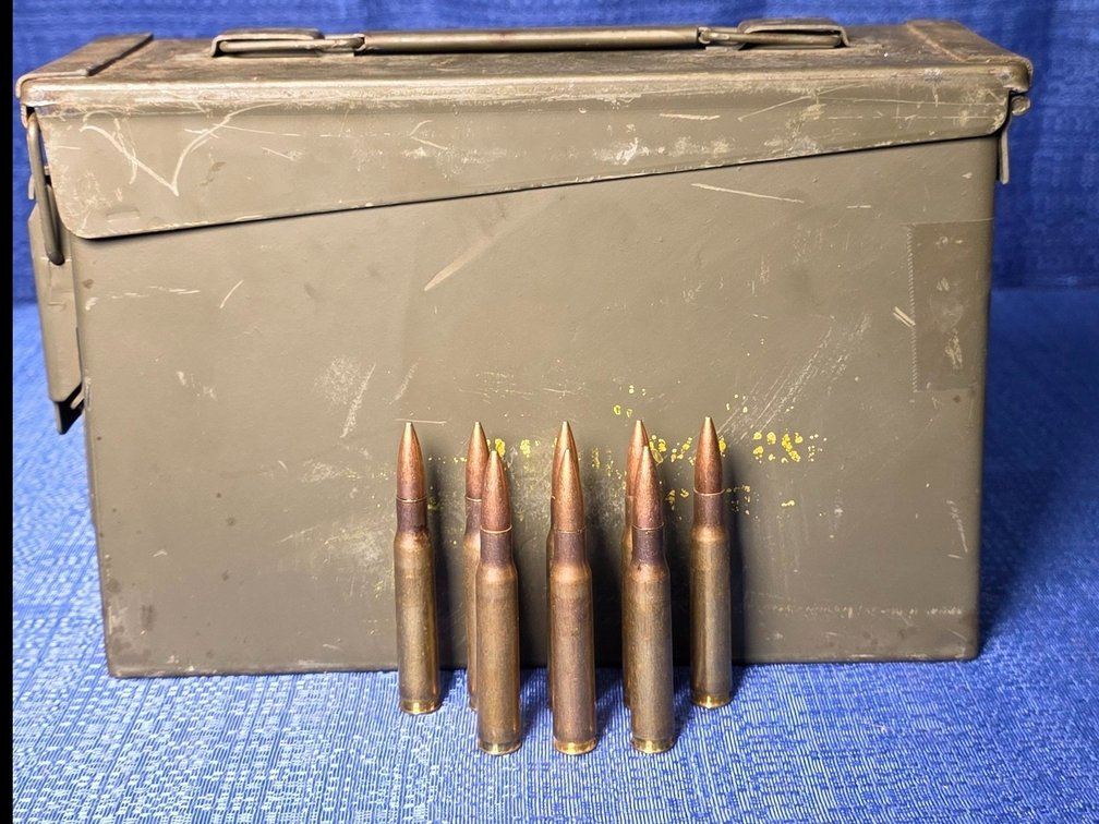 (185) rnds. of 30-06 Cartridges and Ammo Can. (LPO)
