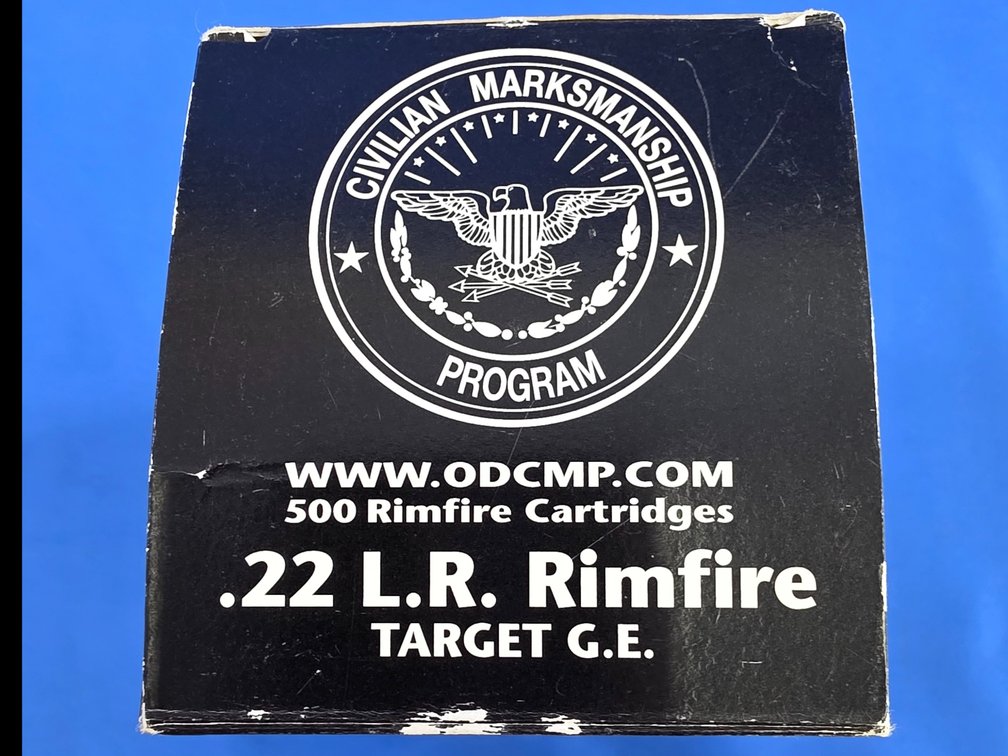 Civilian Marksmanship Program .22 LR Ammunition