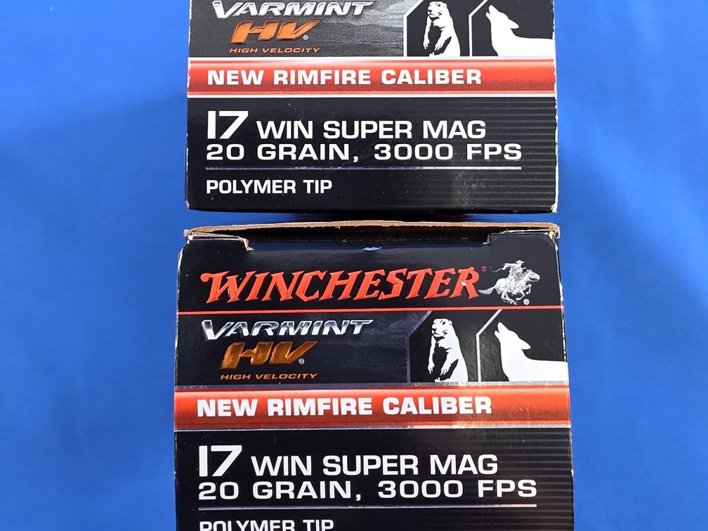 Winchester Varmint HV .17 WSM Ammunition