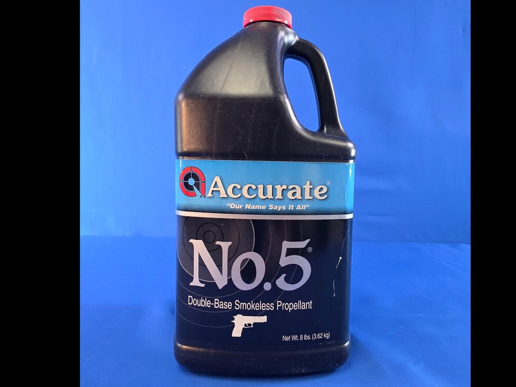 Accurate No. 5 Smokeless Handgun Propellant - 7 lbs. 3 oz (LPO)